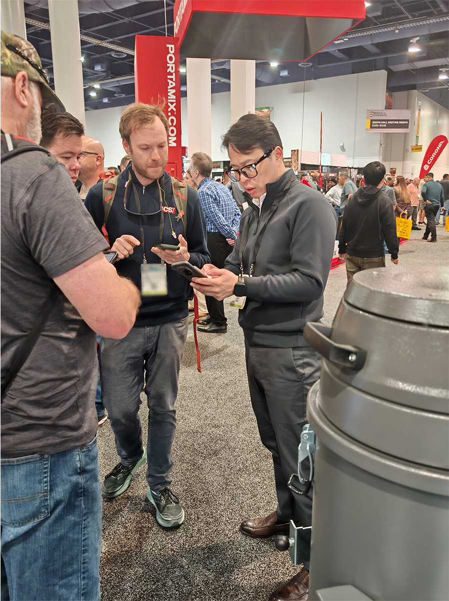 The energy is high in Las Vegas trade show!